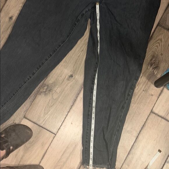 Isabel Maternity by Ingrid & Isabel Black and Gray Boyfriend Jeans - Picture 4 of 5